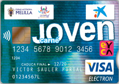 Carné Joven Melilla Visa Classic