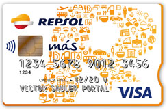 Tarjeta Repsol más Visa Classic